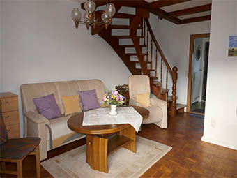 Ferienwohnung Wohnzimmer